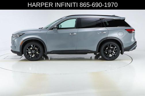 Harbor Gray 2025 INFINITI QX60 Luxe