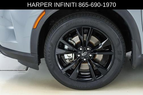 Harbor Gray 2025 INFINITI QX60 Luxe