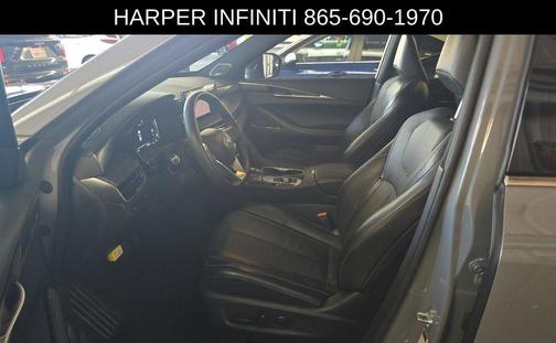 Harbor Gray 2025 INFINITI QX60 Luxe