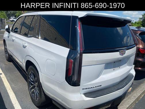 Crystal White Tricoat 2023 Cadillac Escalade Sport Platinum