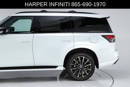 Radiant White 2026 INFINITI QX80 SPORT