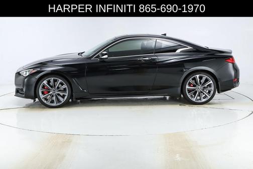 Midnight Black 2022 INFINITI Q60 3.0t Red Sport 400