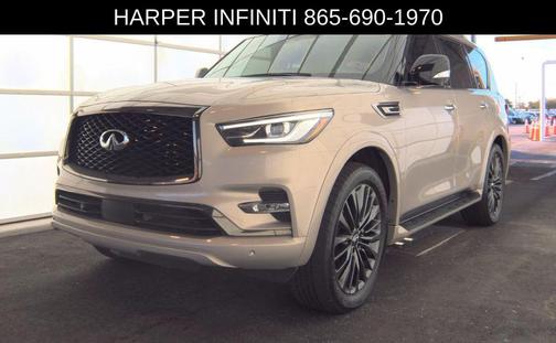 Champagne Quartz 2023 INFINITI QX80 PREMIUM SELECT AWD