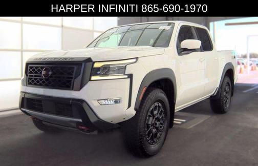 Glacier White 2024 Nissan Frontier PRO-4X