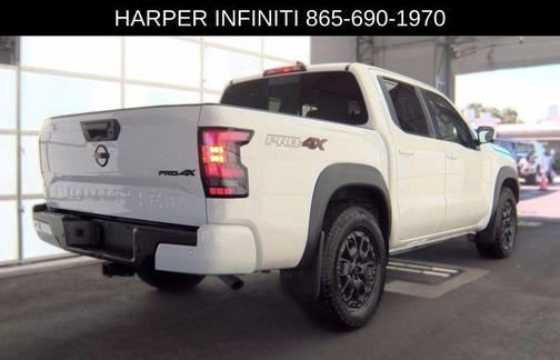 Glacier White 2024 Nissan Frontier PRO-4X