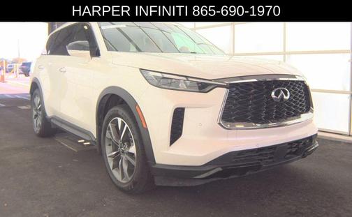 Majestic White 2023 INFINITI QX60 Luxe