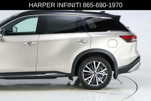 Warm Titanium/Black Obsidian 2023 INFINITI QX60 AUTOGRAPH