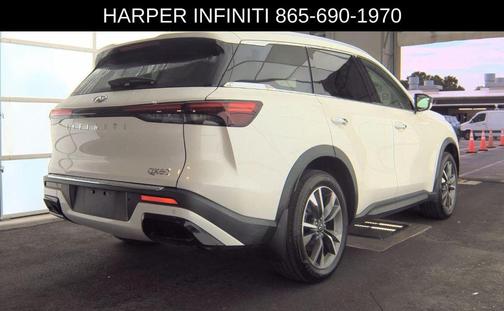Majestic White 2023 INFINITI QX60 Luxe