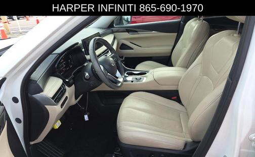 Majestic White 2023 INFINITI QX60 Luxe