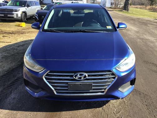Blue 2020 Hyundai Accent SE