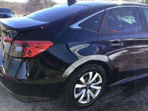 Black 2022 Honda Civic LX