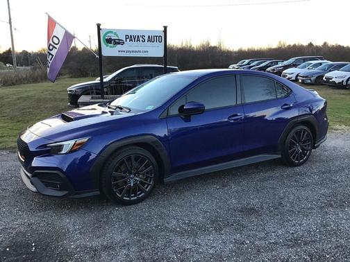 Blue 2023 Subaru WRX Premium