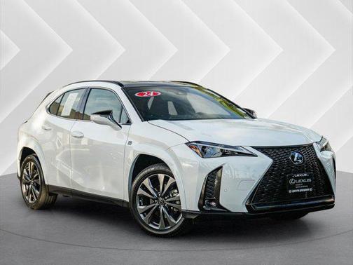 Ultra White w/Obsidian Roof 2024 Lexus UX 250h F Sport