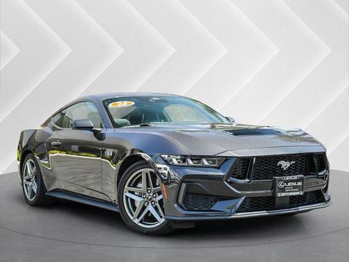 Gray Metallic 2024 Ford Mustang GT Premium