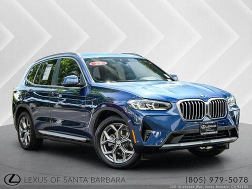 Phytonic Blue Metallic 2023 BMW X3 sDrive30i