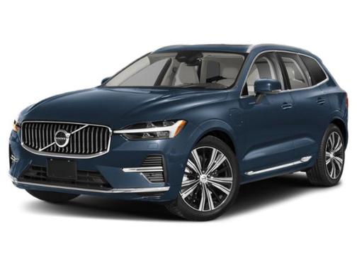 Denim Blue Metallic 2024 Volvo XC60 Recharge Plug-In Hybrid T8 Plus Dark Theme