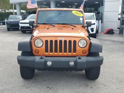 Mango Tango Pearl 2011 Jeep Wrangler Sport