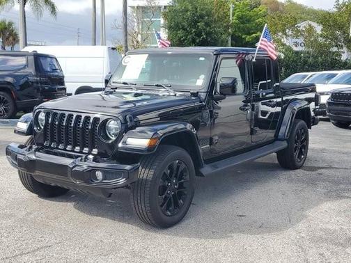 Black Clearcoat 2021 Jeep Gladiator Overland