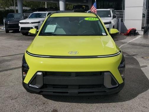 Yellow 2025 Hyundai KONA SEL