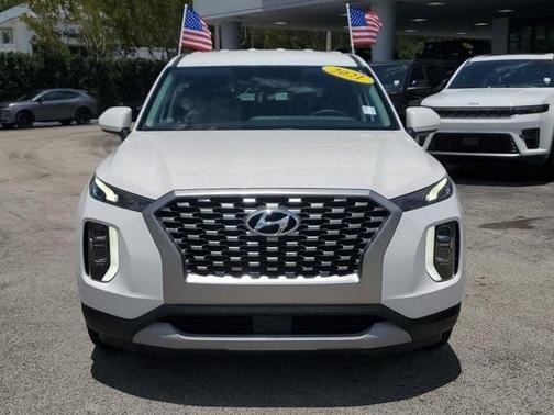 Hyper White 2021 Hyundai PALISADE SE