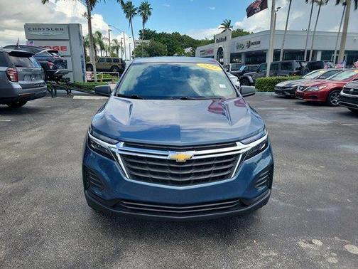 Lakeshore Blue Metallic 2024 Chevrolet Equinox LS