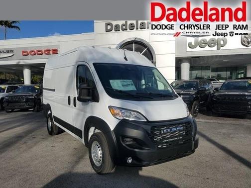 Bright White 2026 RAM ProMaster 2500 High Roof