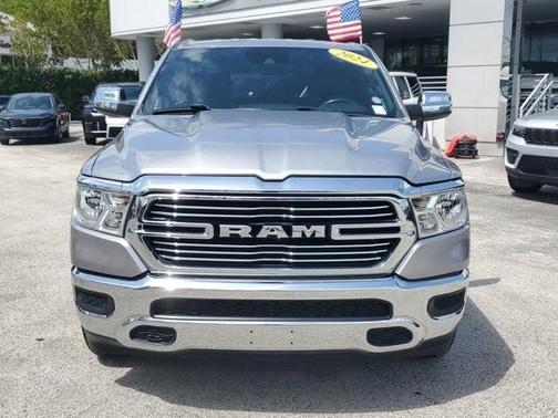 Billet Silver Metallic Clearcoat 2024 RAM 1500 Laramie