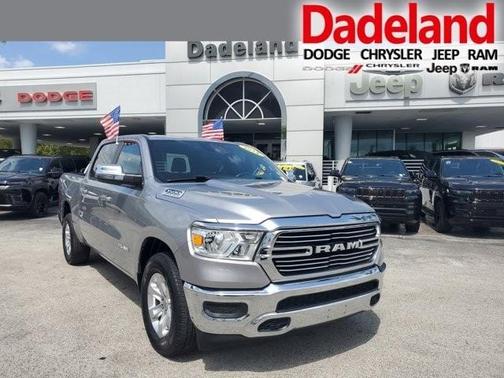 Billet Silver Metallic Clearcoat 2024 RAM 1500 Laramie