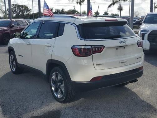 White Clearcoat 2019 Jeep Compass Limited