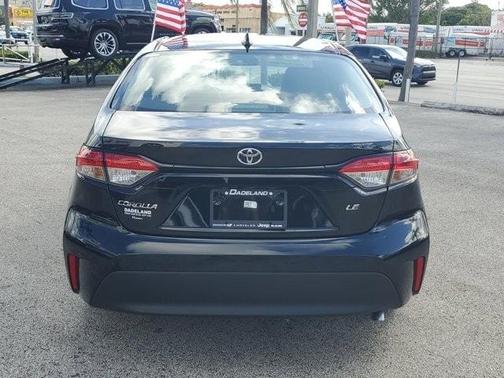 Midnight Black Metallic 2025 Toyota Corolla LE