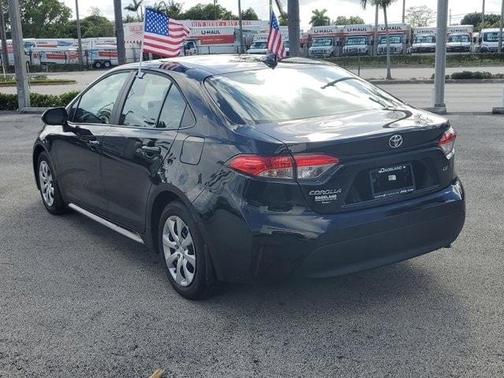 Midnight Black Metallic 2025 Toyota Corolla LE
