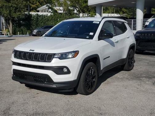 Bright White 2026 Jeep Compass Latitude