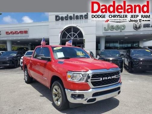 Flame Red Clearcoat 2022 RAM 1500 Big Horn