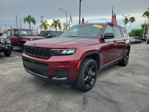 Velvet Red Pearlcoat 2023 Jeep Grand Cherokee L Laredo
