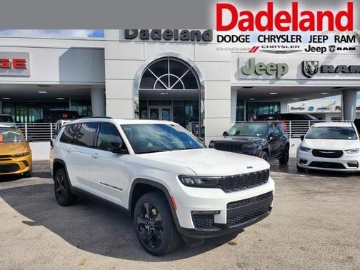 Bright White 2025 Jeep Grand Cherokee L Limited SUV