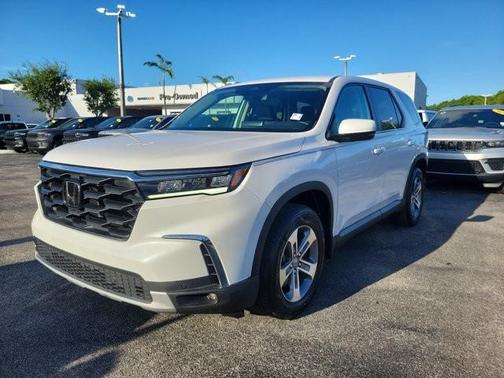 Platinum White Pearl 2024 Honda Pilot EX-L