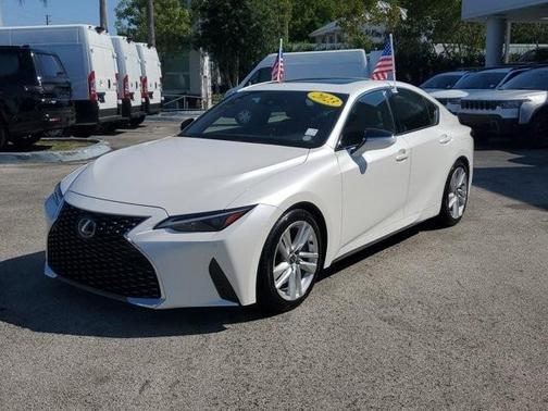 Eminent White Pearl 2023 Lexus IS 300 Base