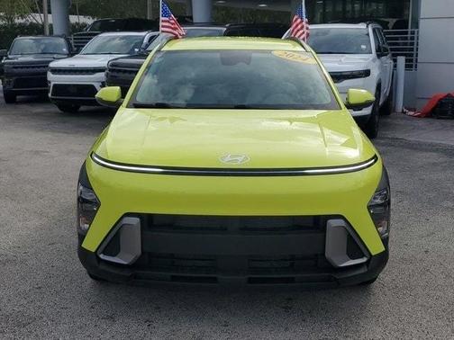 Yellow 2024 Hyundai KONA SEL