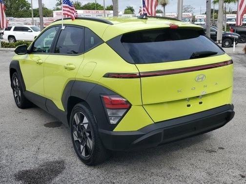 Yellow 2024 Hyundai KONA SEL