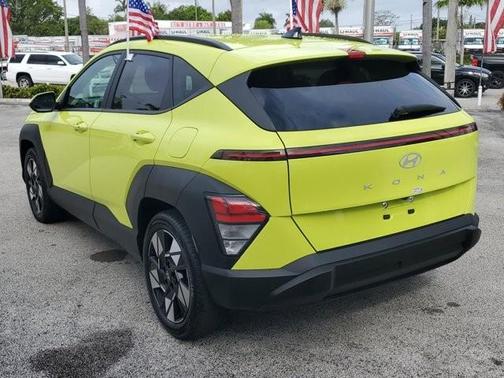 Yellow 2024 Hyundai KONA SEL