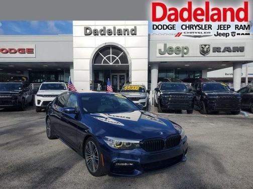 Imperial Blue Metallic 2018 BMW 540 i