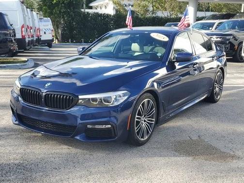 Imperial Blue Metallic 2018 BMW 540 i