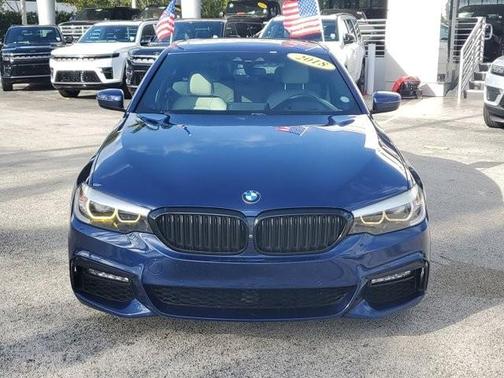 Imperial Blue Metallic 2018 BMW 540 i