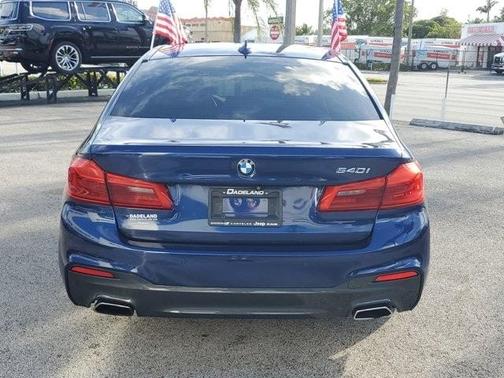 Imperial Blue Metallic 2018 BMW 540 i