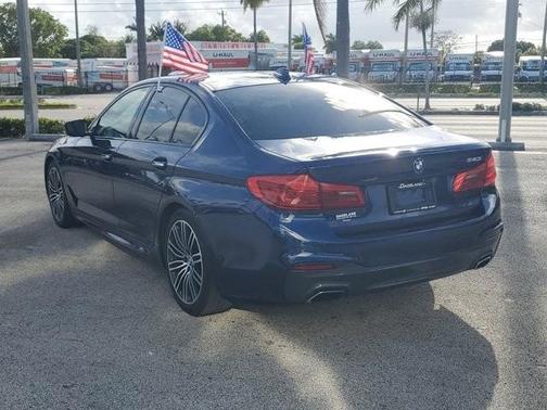 Imperial Blue Metallic 2018 BMW 540 i