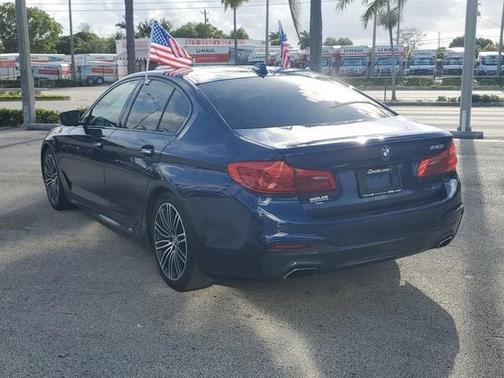 Imperial Blue Metallic 2018 BMW 540 i