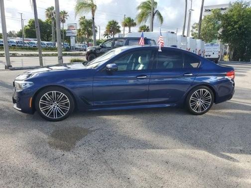Imperial Blue Metallic 2018 BMW 540 i