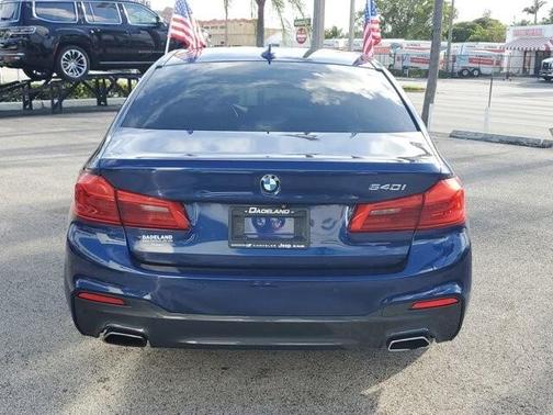 Imperial Blue Metallic 2018 BMW 540 i