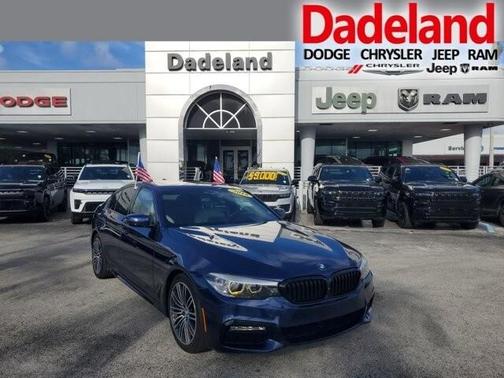 Imperial Blue Metallic 2018 BMW 540 i
