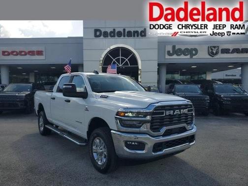 Bright White Clearcoat 2025 RAM 2500 Big Horn
